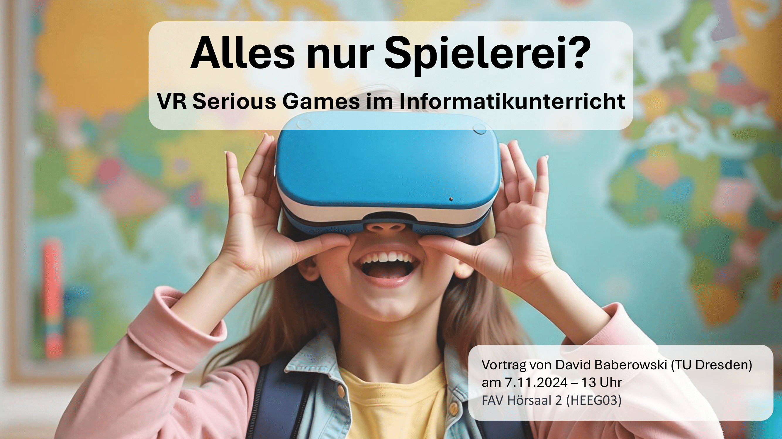 VR Serious Games: Guest Lecture and Study